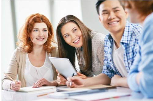 equipo de estudiantes